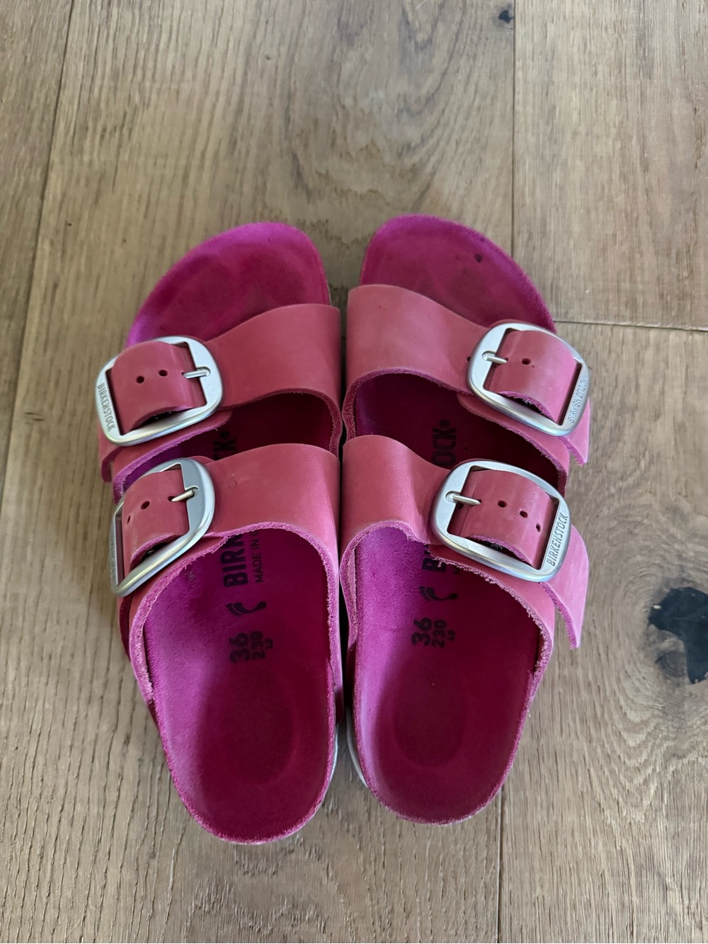 Birkenstock Arizona Big Buckle - Fuchsia Tulip Pink